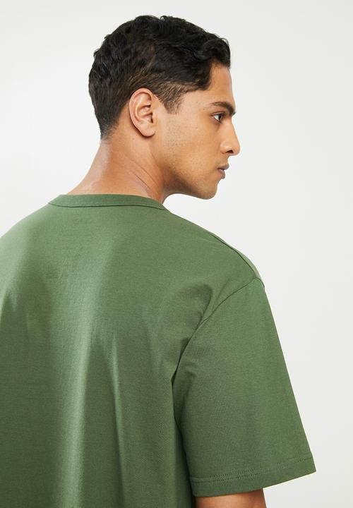 JEEP - Abel short sleeve ess pocket tee - olive