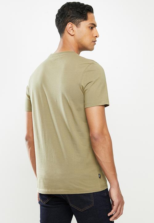 JEEP - Easton short sleeve logo tee - brown