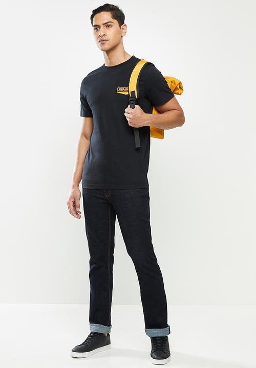 JEEP - Calvin short sleeve graphic tee - black