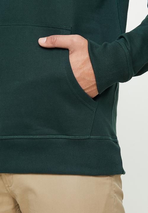 JEEP - Lennox logo hooded pullover - green