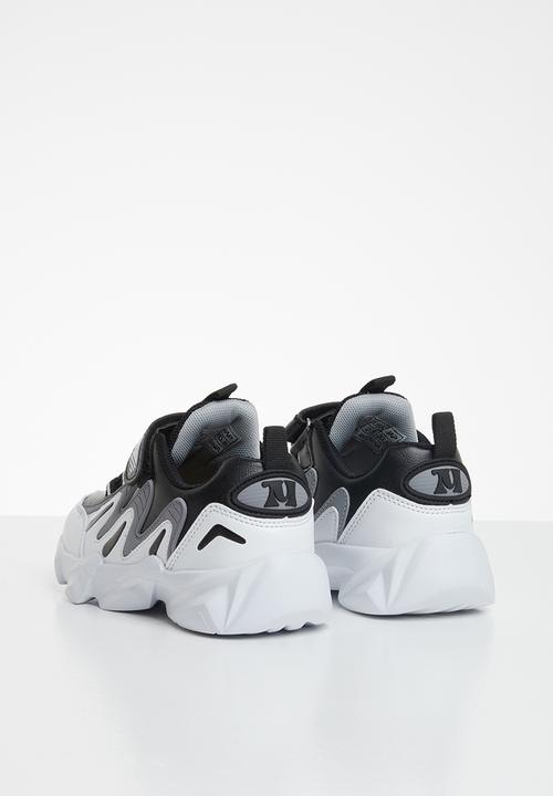 Pop Candy - Colour blocked sneakers - white & black