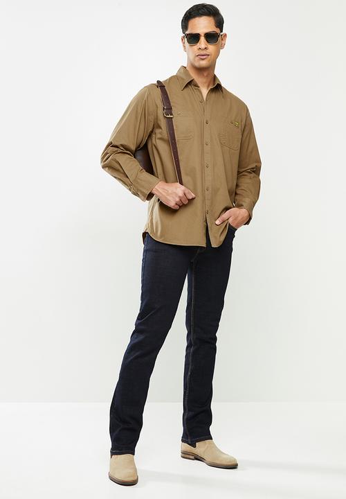 JEEP - Pirro fsh straight leg jeans - indigo