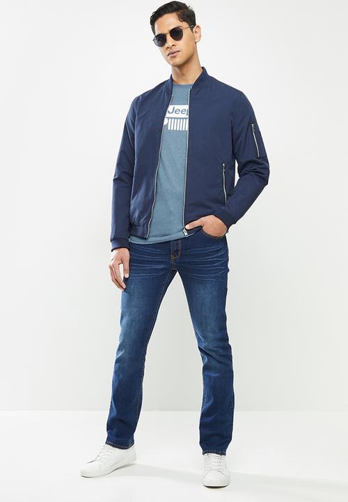 JEEP - Pablo core straight leg jeans - blue