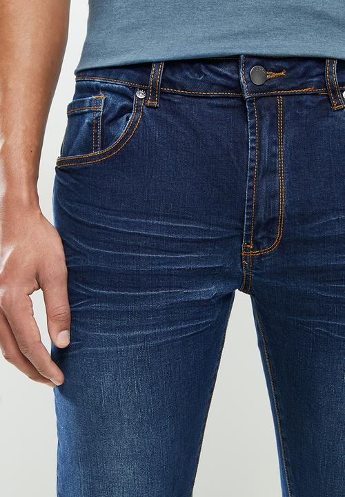 JEEP - Pablo core straight leg jeans - blue