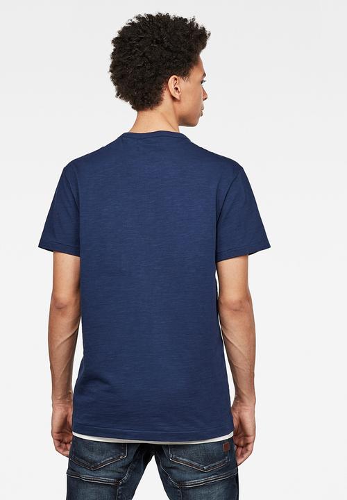 G-STAR - Contrast pkt r t s\s - imperial blue