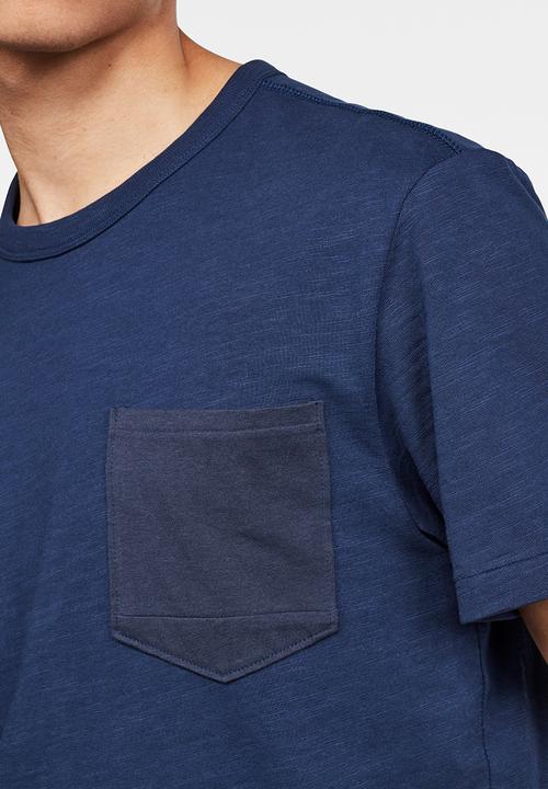 G-STAR - Contrast pkt r t s\s - imperial blue