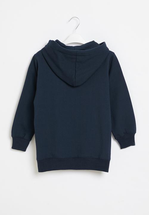 Ben Sherman - Boys b zip through hoodie - navy