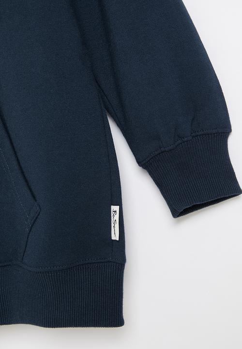 Ben Sherman - Boys b zip through hoodie - navy