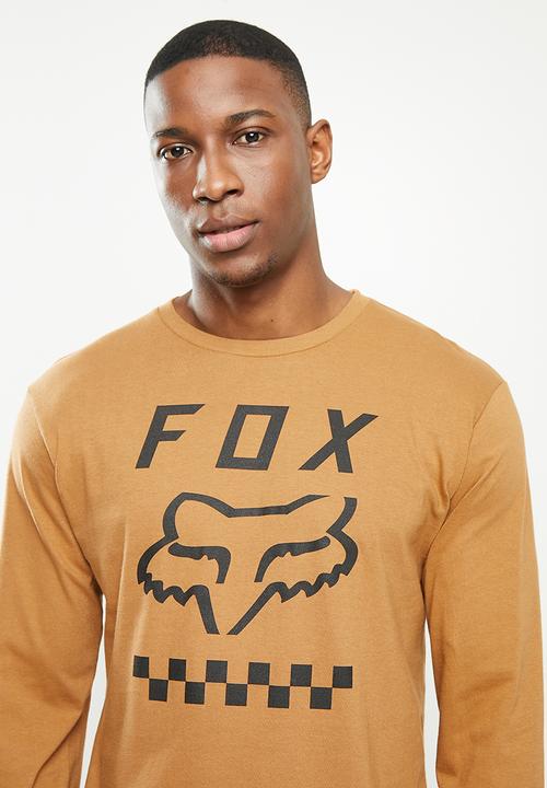 Fox - Never in doubt long sleeve top - bronze