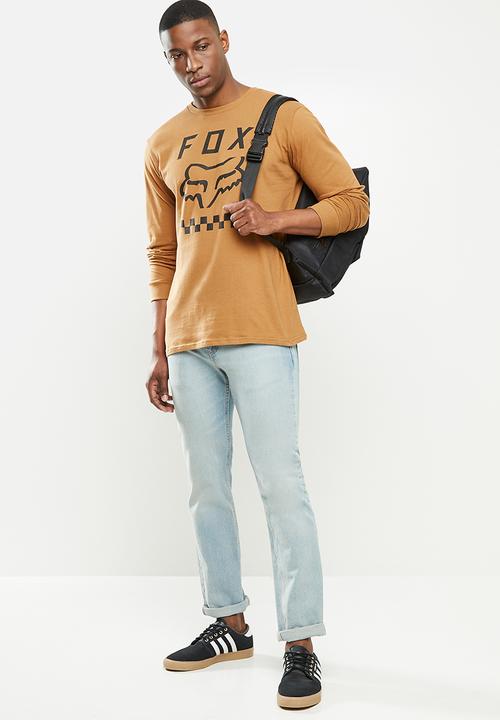 Fox - Never in doubt long sleeve top - bronze