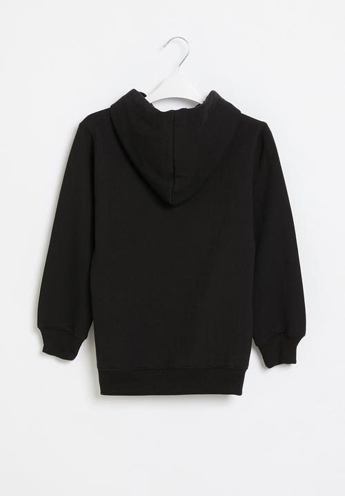 Ben Sherman - Boys cat pullover hoodie - black