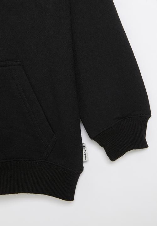 Ben Sherman - Boys cat pullover hoodie - black