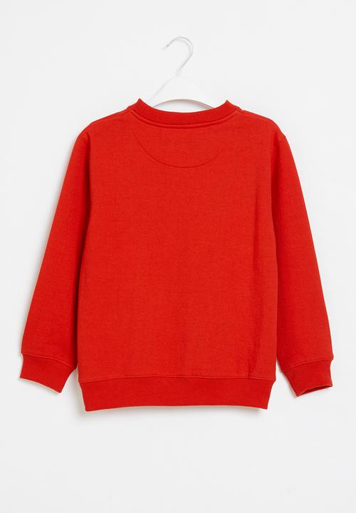Ben Sherman - Boys cat crew - red