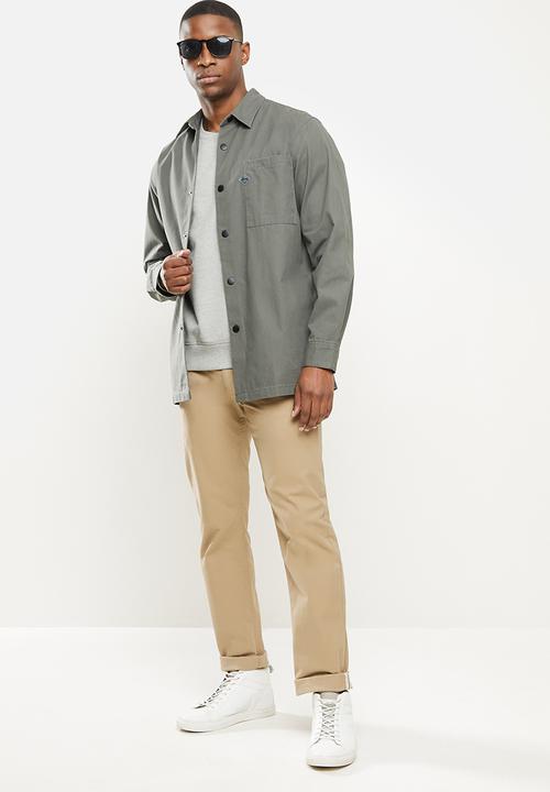 JEEP - Herbert long sleeve plain workshirt - jungle