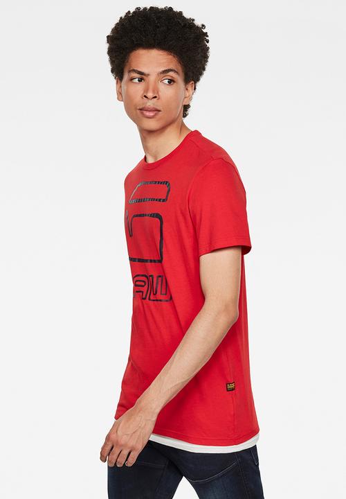 G-STAR - Graphic graw straight r t s\s - flame