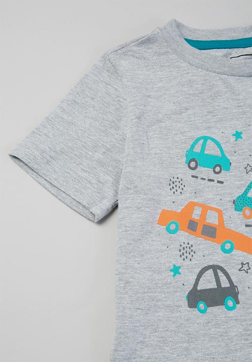 Pop Candy - Boys 3 pack car tee - multi