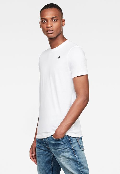 G-STAR - Graw slim r t s\s - white