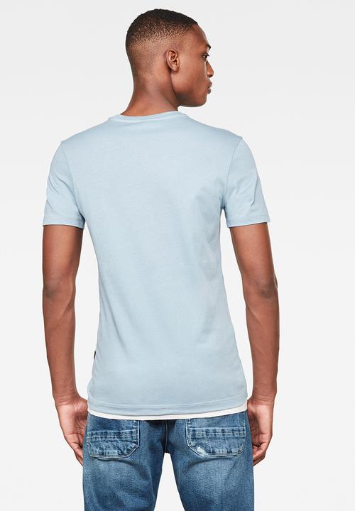 G-STAR - Graw slim r t s\s - ash blue