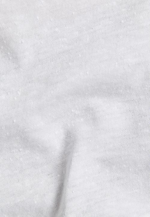 G-STAR - T-shirt strings - white
