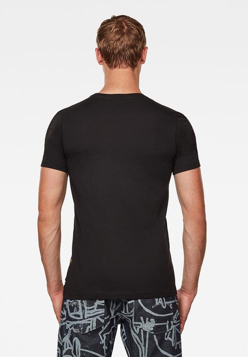 G-STAR - Graw slim r t s\s - dk black