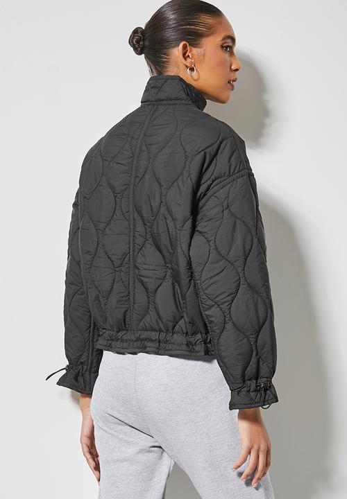Superbalist - Quilted puffer - black