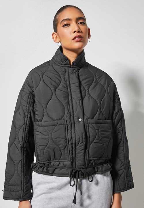 Superbalist - Quilted puffer - black