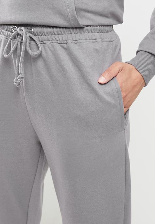 Missguided - Coord hoodie flare set - charcoal