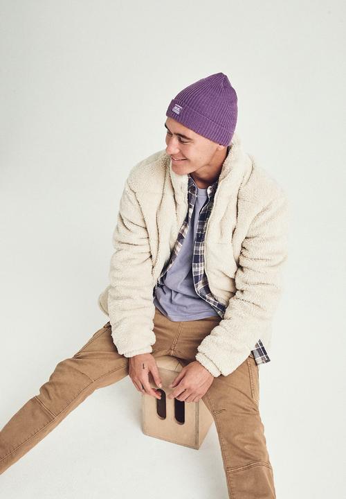 Cotton On - Teddy puffer - off white