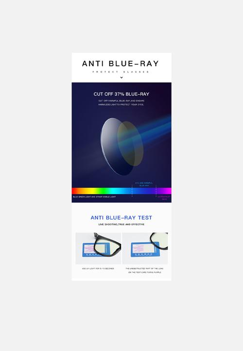 Workable Brand - Chicago blue light glasses - clear