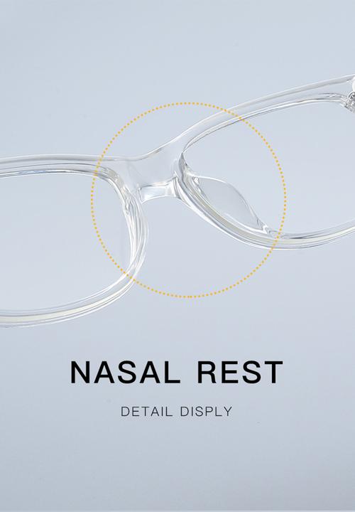 Workable Brand - Detroit blue light glasses - clear