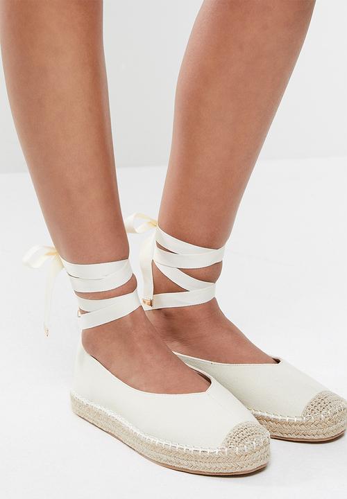 Glamorous - Wide fit espadrille - neutral
