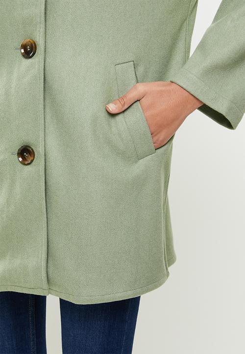 ONLY - Katrine coat - sage