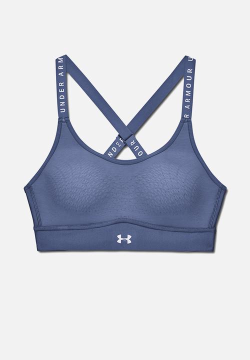 Under Armour - Infinity mid impact bra - blue