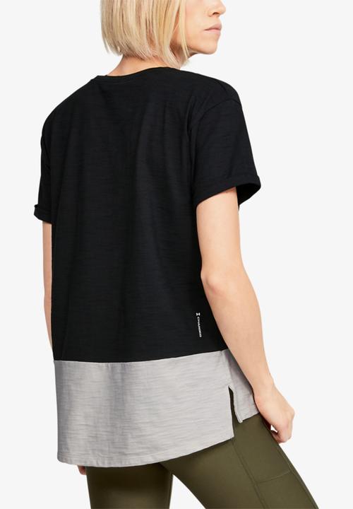 Under Armour - Project rock charged cotton - black