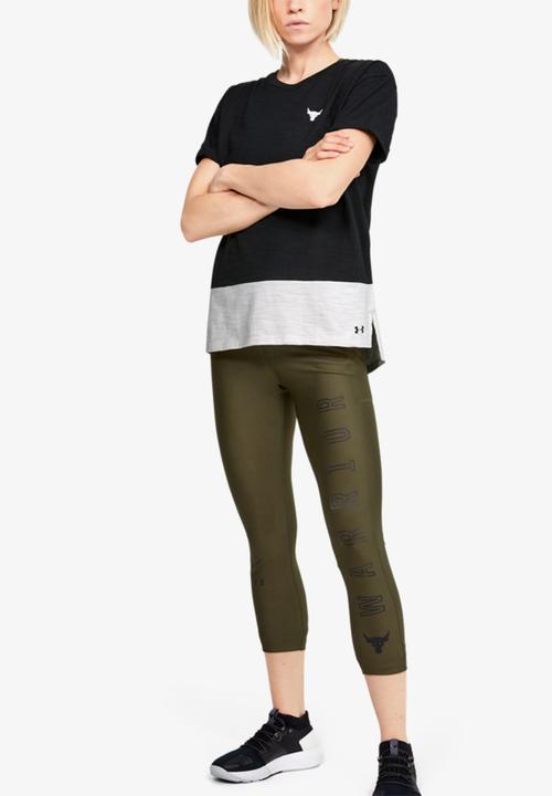 Under Armour - Project rock charged cotton - black