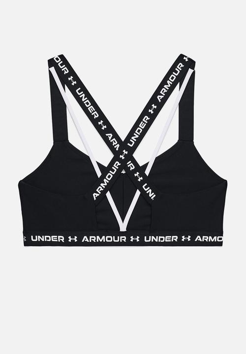 Under Armour - Crossback low impact bra - black