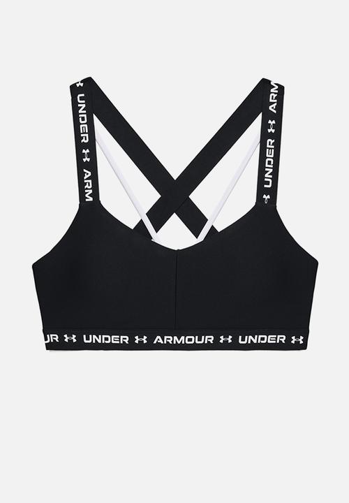 Under Armour - Crossback low impact bra - black