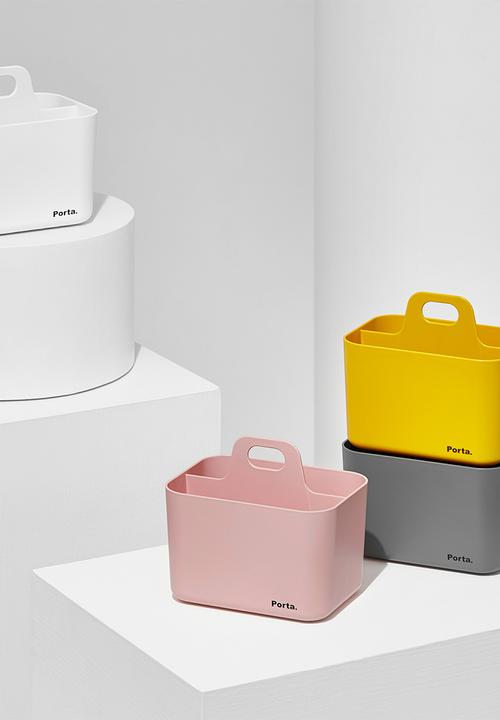 Litem - Porta mini storage holder - yellow