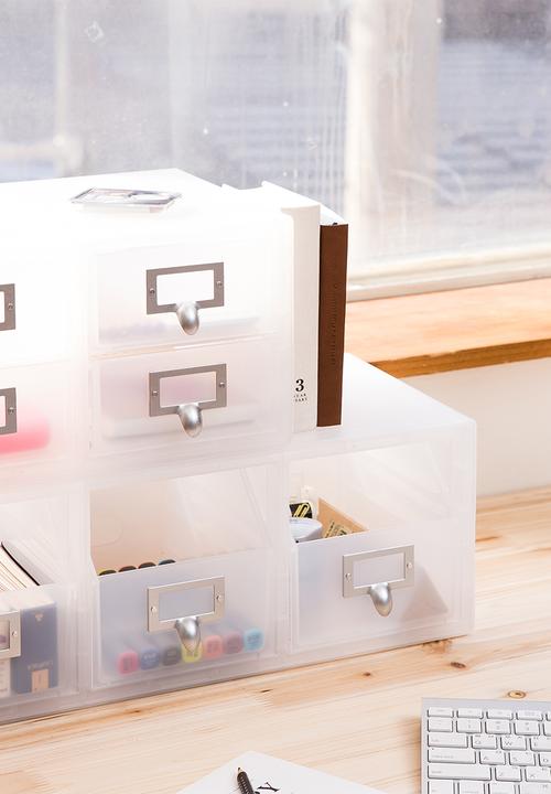 Litem - Premier system box 4 drawers - smog