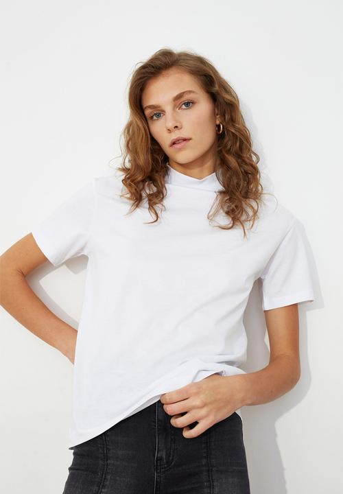 Trendyol - Crew neck 2-pack basic t-shirt - white/black