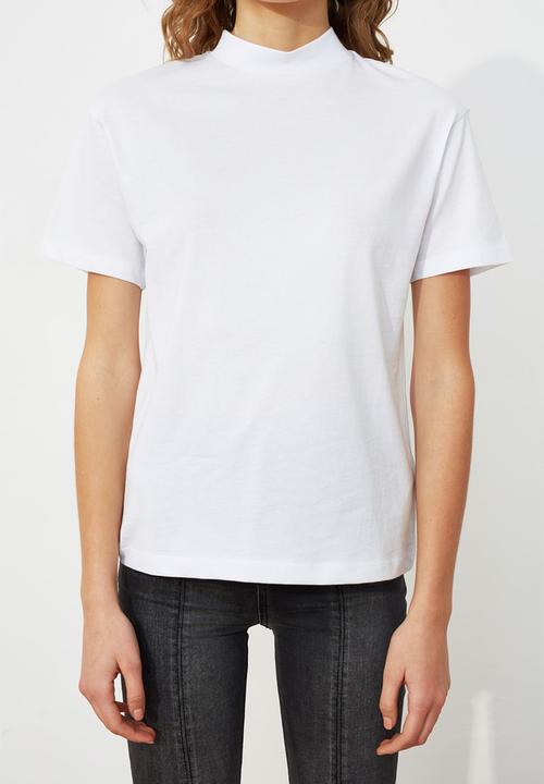 Trendyol - Crew neck 2-pack basic t-shirt - white/black
