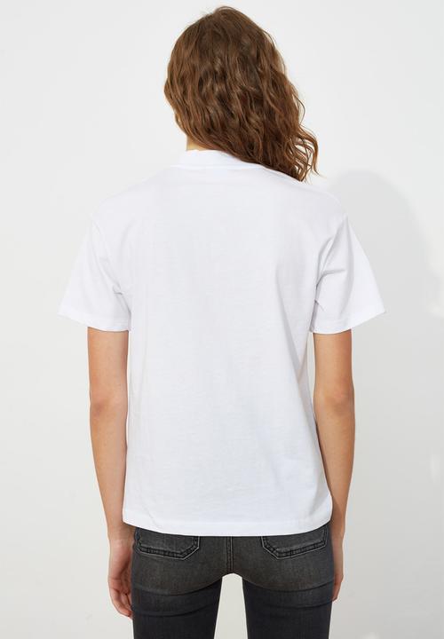 Trendyol - Crew neck 2-pack basic t-shirt - white/black