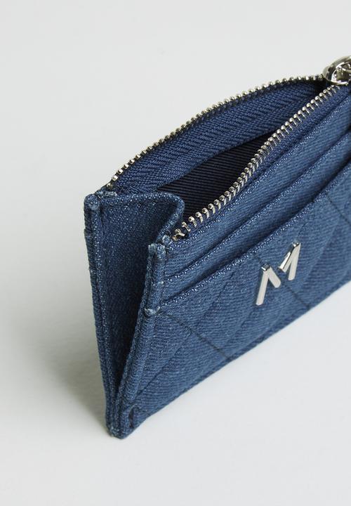 MANGO - Pernille card holder - navy 