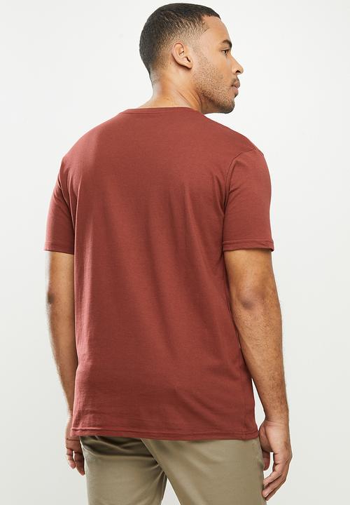 Billabong  - Coast to coast tee - burgundy