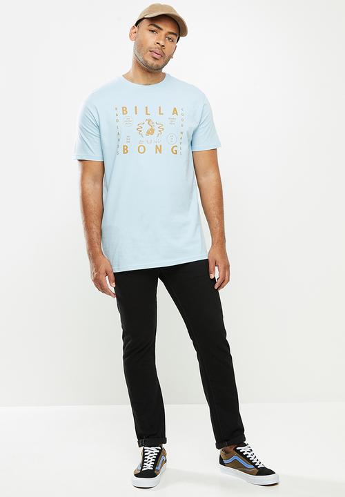 Billabong  - Badlands short sleeve tee - blue