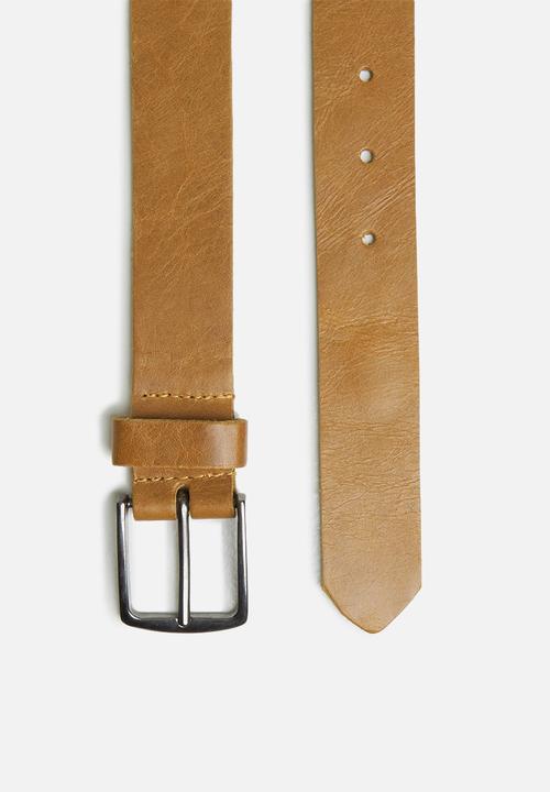 Superbalist - Wisco leather belt - tan