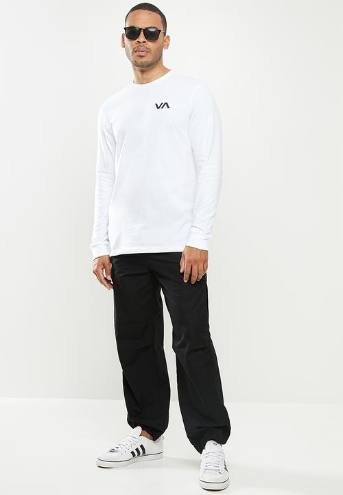 RVCA - All out rvca long sleeve - white