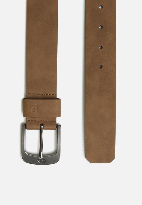 Quiksilver - Main street belt - brown