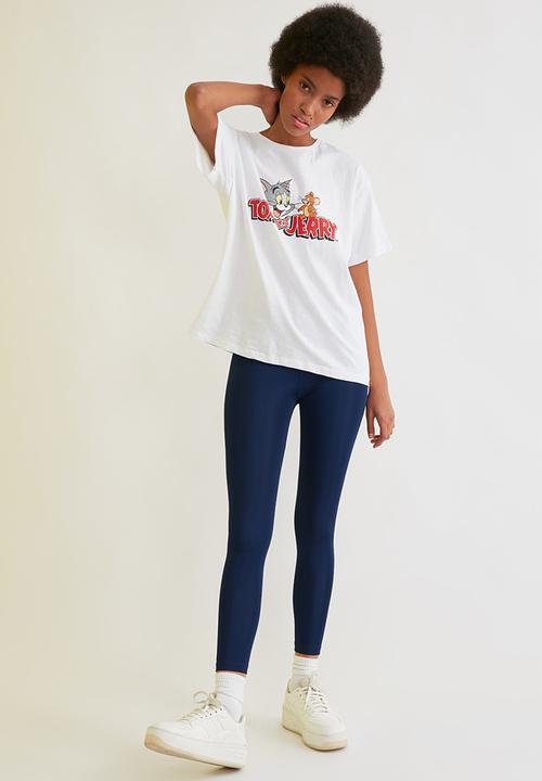 Trendyol - Bright disco knit tights - navy