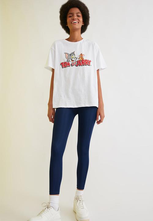 Trendyol - Bright disco knit tights - navy
